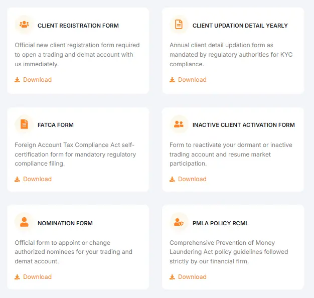 RESOURCES & FORMS